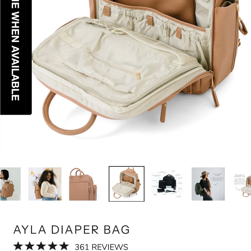 Ayla & Co Diaper Bag - Picture 5 of 6